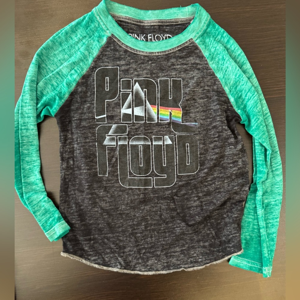 Pink Floyd Green and Black Long Sleeve Tee with Black jeans - Picture 2 of 6